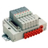 SMC solenoid valve 4 & 5 Port SX SS5X3-45*F, 3000 Series, Stacking Manifold, D-sub Connector